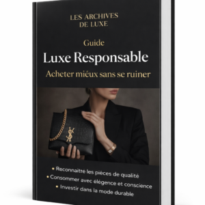 Guide Luxe Responsable – Acheter mieux sans se ruiner